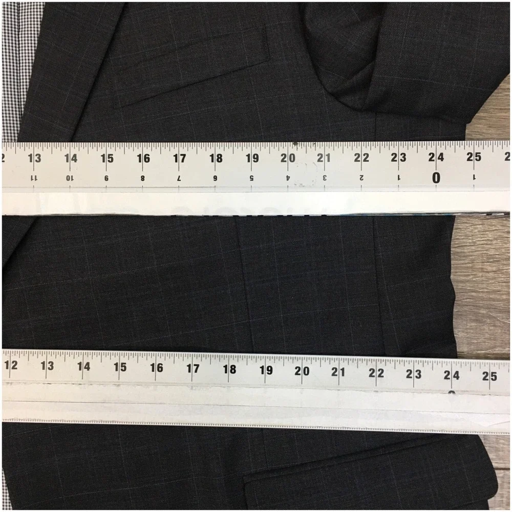 TOMMY‎ HILFIGER Mens Blazer Sport Coat Casual Jacket Size 48R Classic Wool Suit